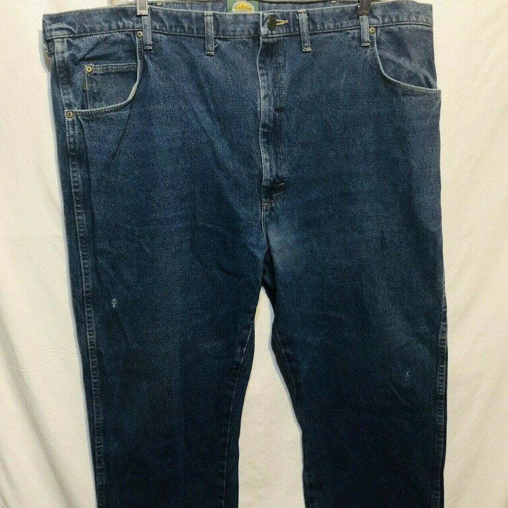 Cabelas Mens Jeans Waist Size 48 x 32 Blue P95